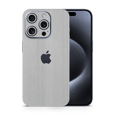 IPhone 15 Pro Max Brushed Metal Skins WrapitSkin