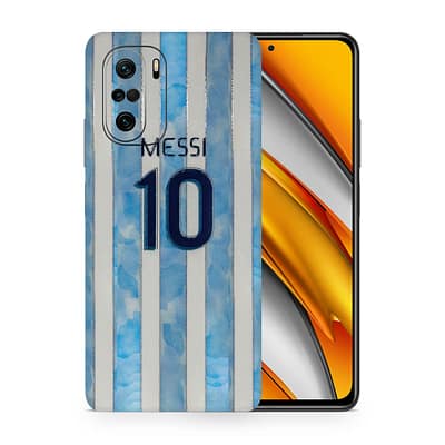 Poco F3 Messi 3D Skin WrapitSkin