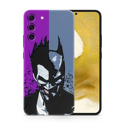 Galaxy S22 Plus Batman Vs Joker 3D Skin WrapitSkin