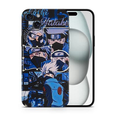 iPhone 15 Kakashi Hatake 3D Skin WrapitSkin
