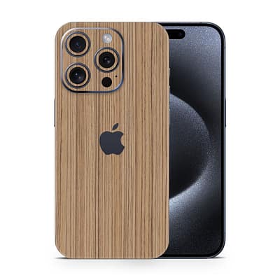 IPhone 15 Pro Max Wooden Skins WrapitSkin