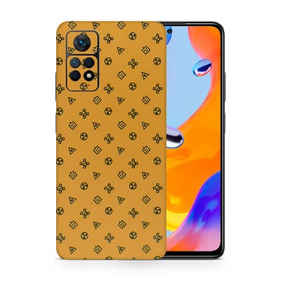 Redmi Note 11 Pro Yellow Danger 3D Skin WrapitSkin