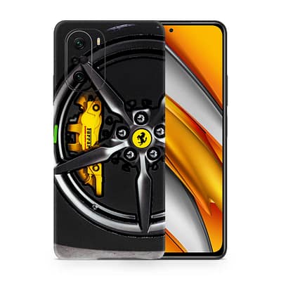 Poco F3 Ferrari Rim 3D Skin WrapitSkin