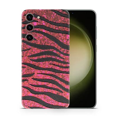 Galaxy S23 Plus Red Zebra 3D Skin WrapitSkin