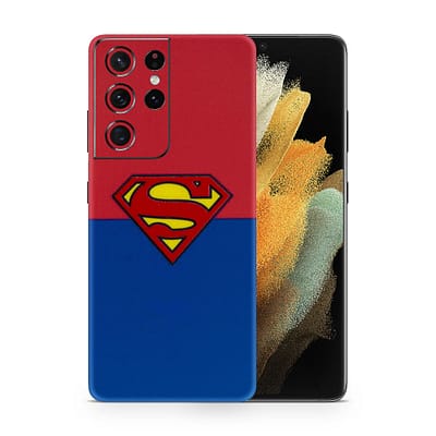 Galaxy S21 Ultra Superman 3D Skin WrapitSkin