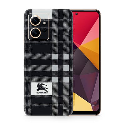 Redmi Note 12 4G Burberry 3D Skin WrapitSkin