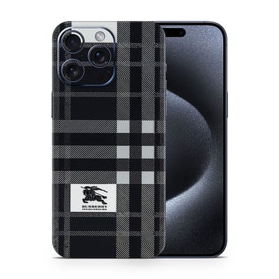 iPhone 15 Pro Max Burberry 3D Skin WrapitSkin