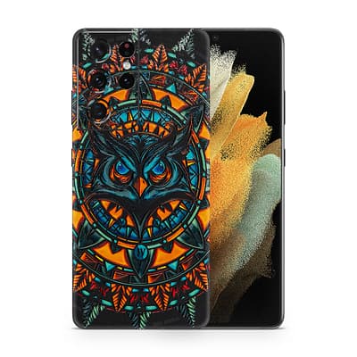 Galaxy S21 Ultra Owl 3D Skin WrapitSkin