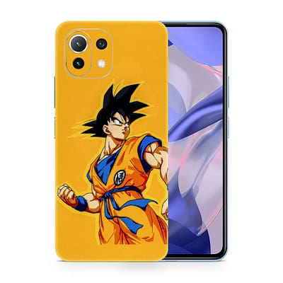 Mi 11 Lite Goku Yellow 3D Skin WrapitSkin