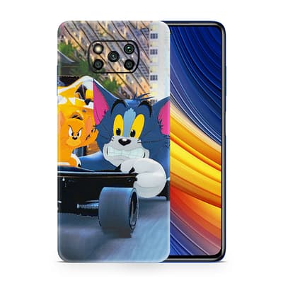 Poco X3 Tom And Jerry 3D Skin WrapitSkin
