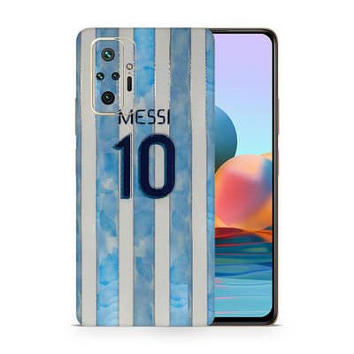 Redmi Note 10 Pro Messi 3D Skin WrapitSkin