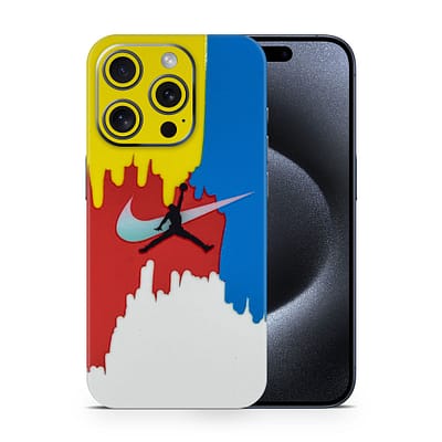 iPhone 15 Pro Nike Jordan 3D Skin WrapitSkin