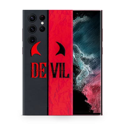 Galaxy S22 Ultra Devil 3D Skin WrapitSkin