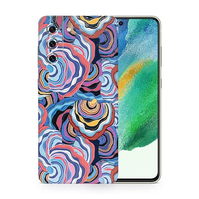 Galaxy S21 FE Abstract Multicolor 3D Skin WrapitSkin