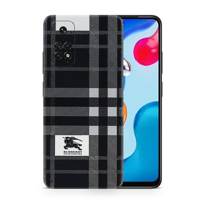 Redmi Note 11 Burberry 3D Skin WrapitSkin