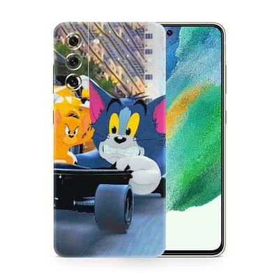 Galaxy S21 FE Tom And Jerry 3D Skin WrapitSkin