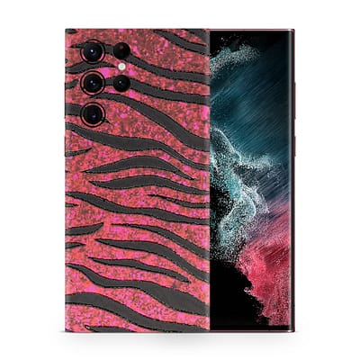 Galaxy S22 Ultra Red Zebra 3D Skin WrapitSkin