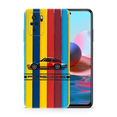 Note 10S Porsche Multicolor 3D Skin WrapitSkin