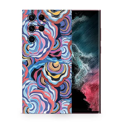 Galaxy S22 Ultra Abstract Multicolor 3D Skin WrapitSkin