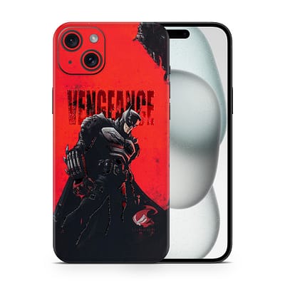 iPhone 15 Plus Batman’s Vengeancer 3D Skin WrapitSkin