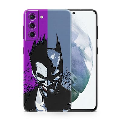 Galaxy S21 Plus Batman Vs Joker 3D Skin WrapitSkin