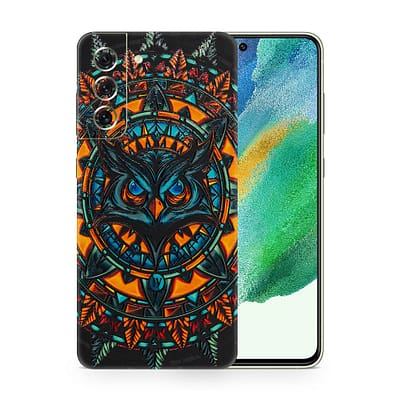 Galaxy S21 FE Owl 3D Skin WrapitSkin