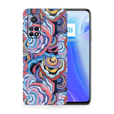 Mi 10T 5G Abstract Multicolor 3D Skin WrapitSkin