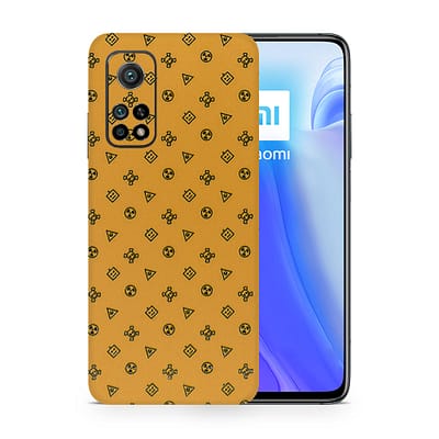 Mi 10T 5G Yellow Danger 3D Skin WrapitSkin