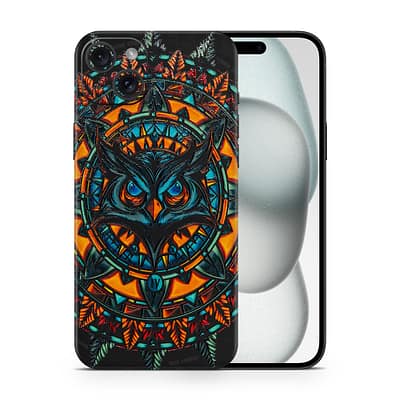 iPhone 15 Plus Owl 3D Skin WrapitSkin