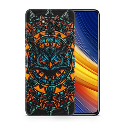 Poco X3 Owl 3D Skin WrapitSkin