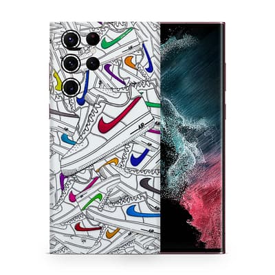 Galaxy S22 Ultra Nike 3D Skin WrapitSkin