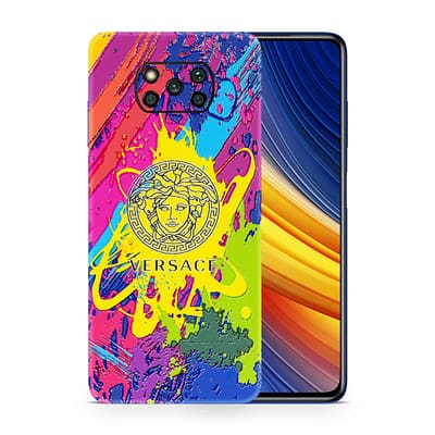 Poco X3 Versace Colorful 3D Skin WrapitSkin