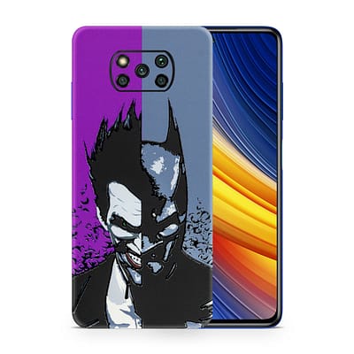 Poco X3 Batman Vs Joker 3D Skin WrapitSkin