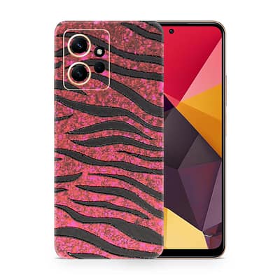 Redmi Note 12 4G Red Zebra 3D Skin WrapitSkin