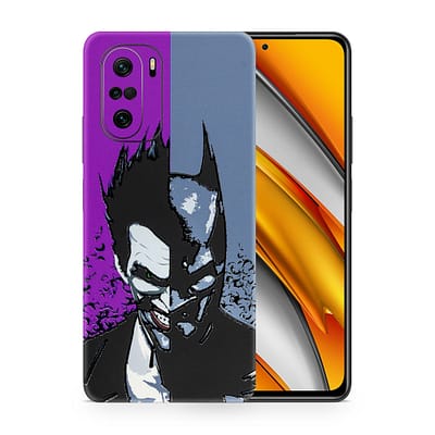 Poco F3 Batman Vs Joker 3D Skin WrapitSkin
