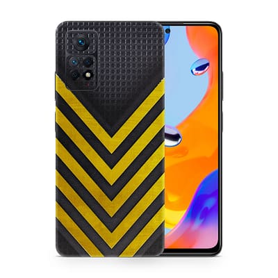 Redmi Note 11 Pro Arrows Yellow 3D Skin WrapitSkin