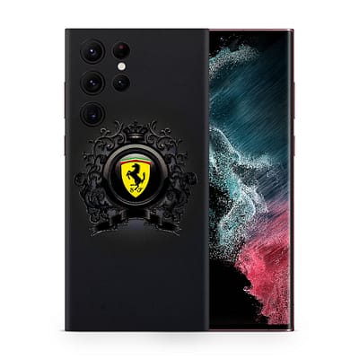 Galaxy S22 Ultra Ferrari 3D Skin WrapitSkin