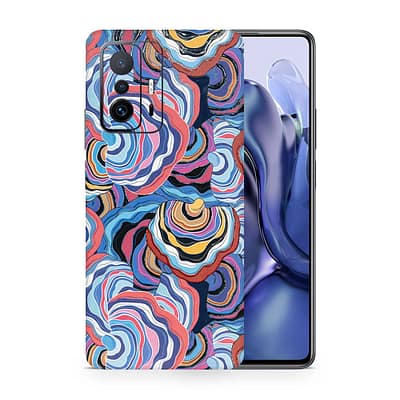 Xiaomi 11T Pro Abstract Multicolor 3D Skin WrapitSkin