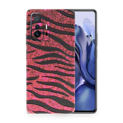 Xiaomi 11T Pro Red Zebra 3D Skin WrapitSkin