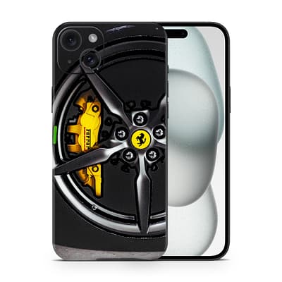 iPhone 15 Ferrari Rim 3D Skin WrapitSkin