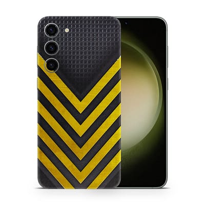 Galaxy S23 Arrows Yellow 3D Skin WrapitSkin