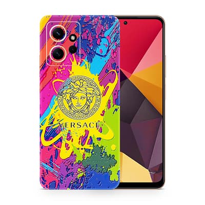 Redmi Note 12 4G Versace Colorful 3D Skin WrapitSkin