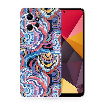 Redmi Note 12 4G Abstract Multicolor 3D Skin WrapitSkin
