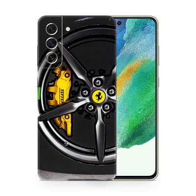 Galaxy S21 FE Ferrari Rim 3D Skin WrapitSkin
