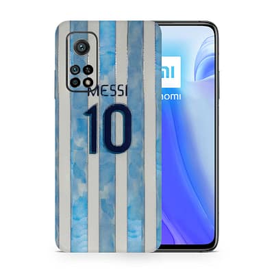 Mi 10T 5G Messi 3D Skin WrapitSkin