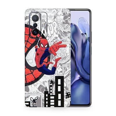 Xiaomi 11T Pro Spiderman Comic 3D Skin WrapitSkin