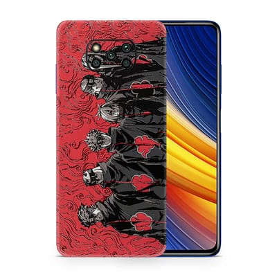 Poco X3 Pro Shinobi Warriors 3D Skin WrapitSkin