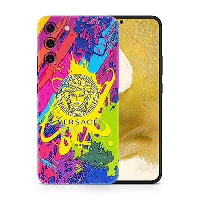 Galaxy S22 Plus Versace Colorful 3D Skin WrapitSkin