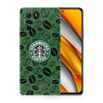 Poco F3 Starbucks 3D Skin WrapitSkin
