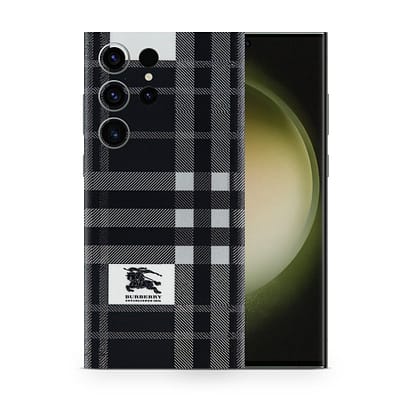 Galaxy S23 Ultra Burberry 3D Skin WrapitSkin
